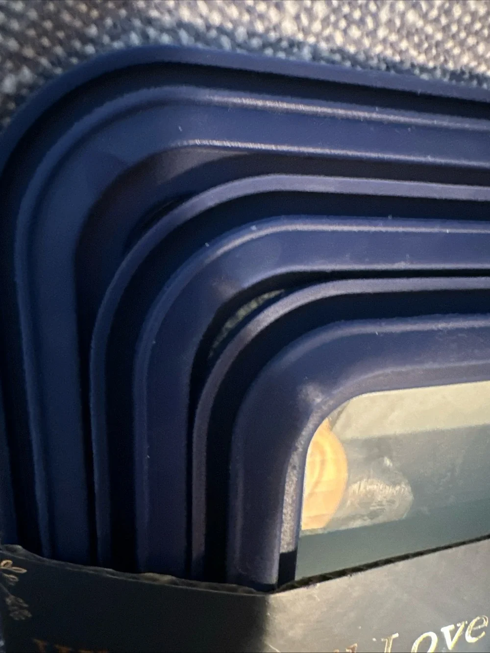 3-Piece Universal Tempered Glass Storage Lids - desing to fit MOST Pyrex